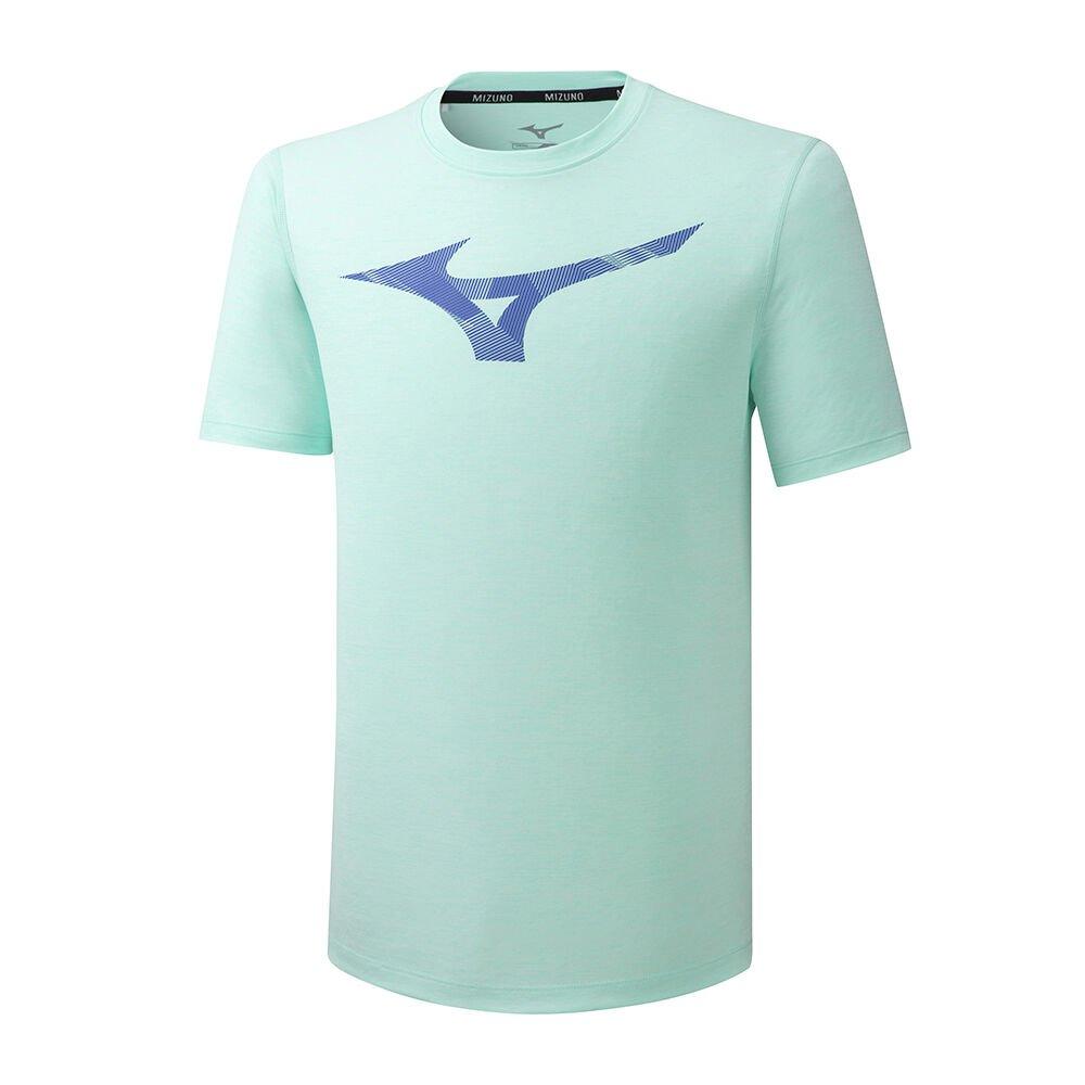 Mizuno Men's Running T-Shirts Green Core RB Graphic Apparel - J2GA013530